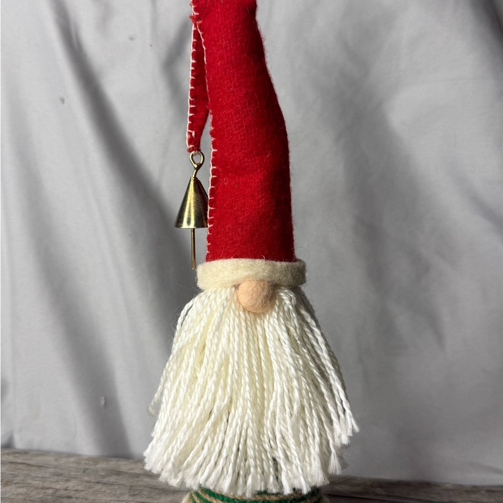 Festive Red and White Holiday Gnome